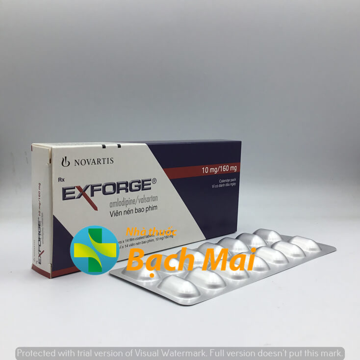 Exforge 10mg 160mg Nhà Thuốc Bạch Mai