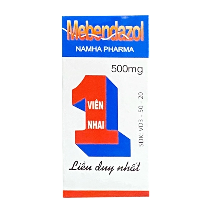 Mebendazole 500mg Nam Hà