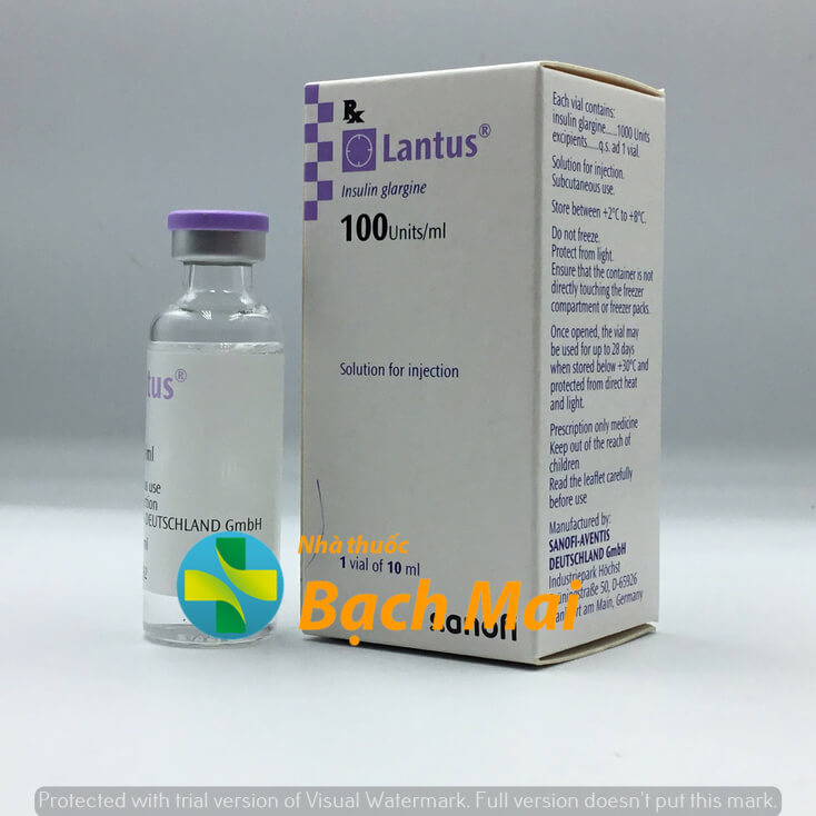 Lantus 100UI/ml x 10ml