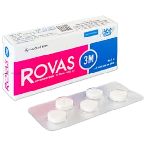 Rovas 3M điều trị nhiễm khuẩn