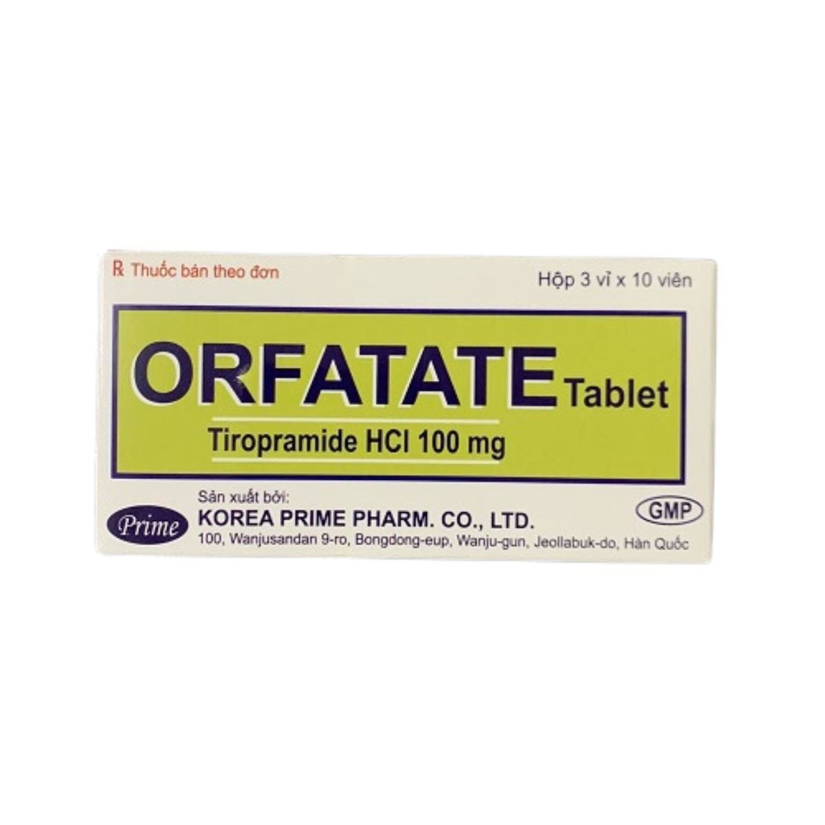 Orfatate 100mg