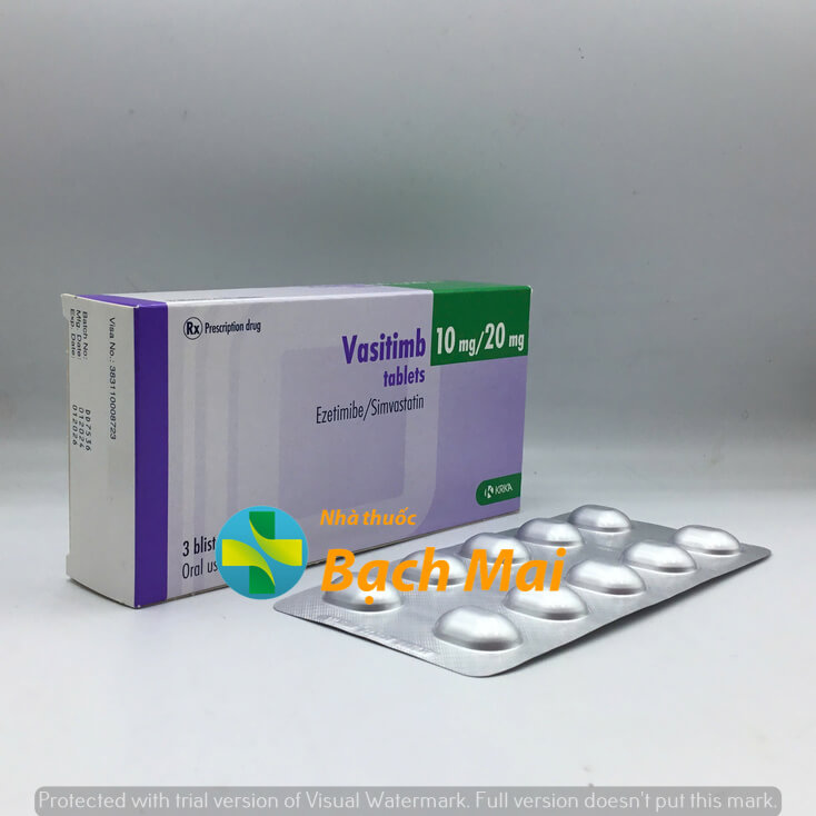 Vasitimb 10mg/20mg Tablets