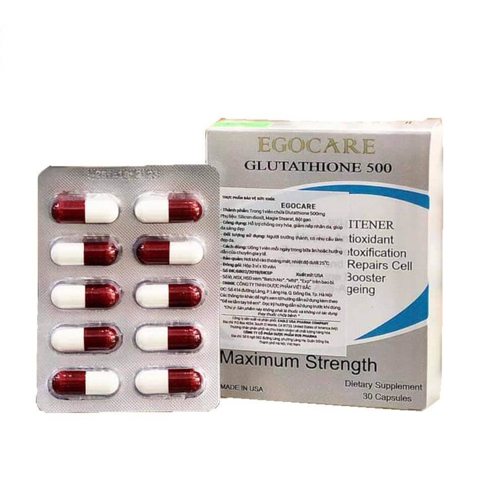 Egocare Glutathione 500