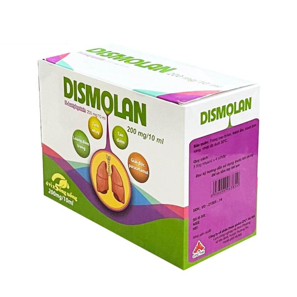 Dismolan 10ml H20 ống