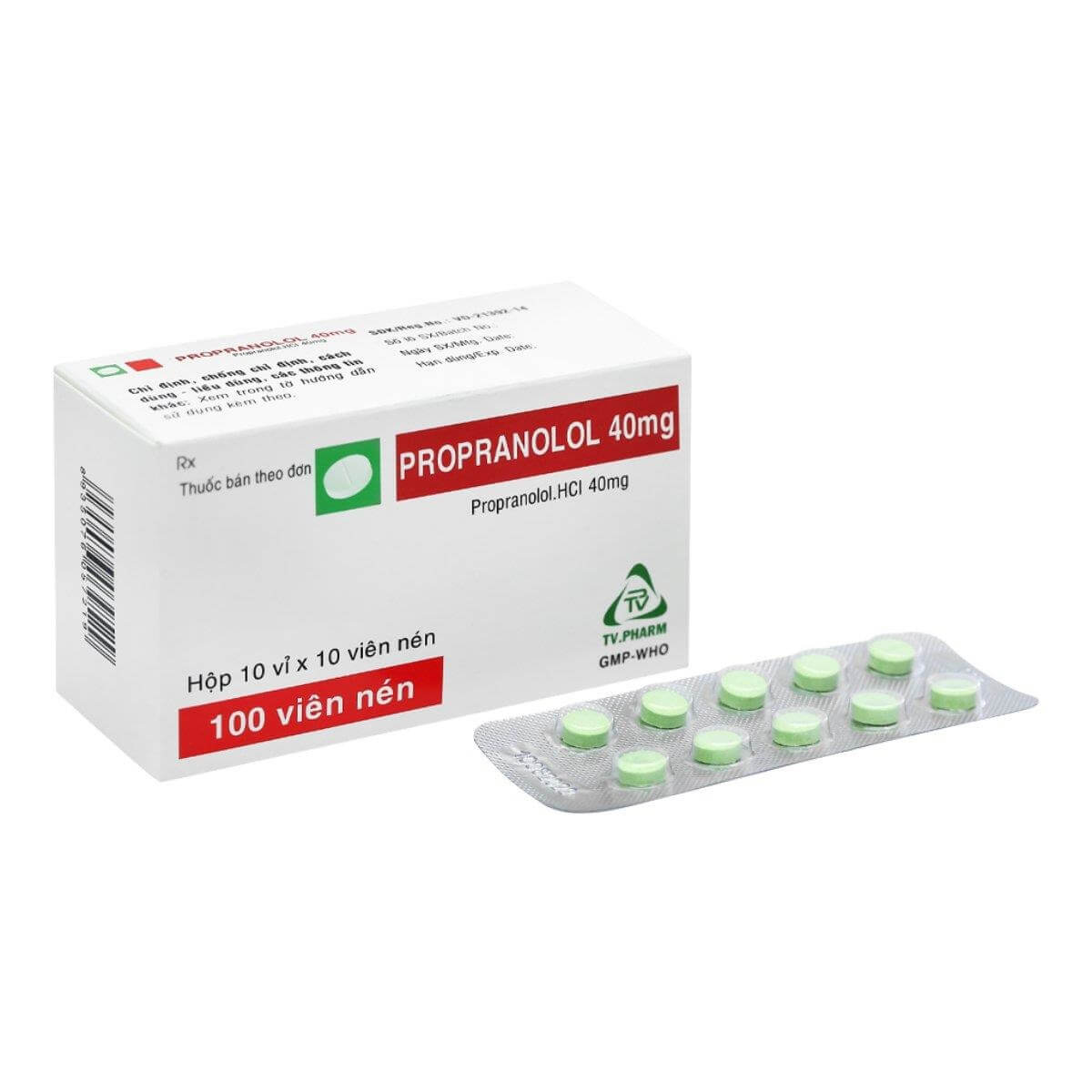 Propranolol 40mg H100v
