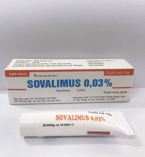 Sovalimus 0.03% 10g