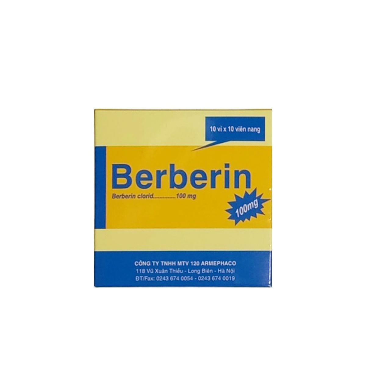 Berberin 100mg H100v