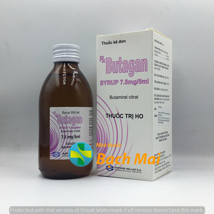 Siro Butagan 7.5mg/5ml 200ml