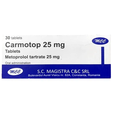 Carmotop 25mg H30v