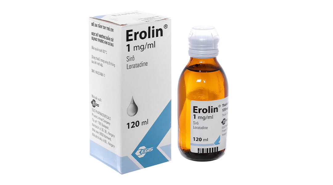 Siro Erolin 1mg/ml 120ml