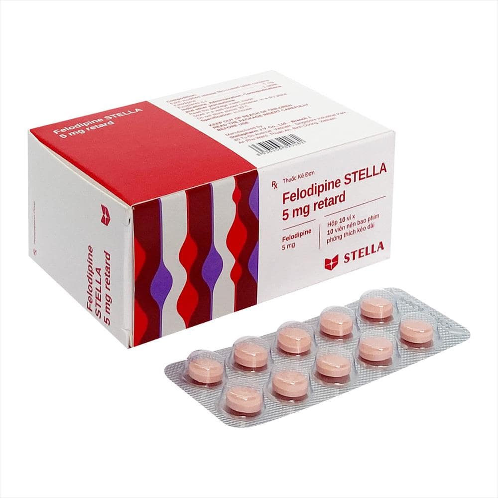 Felodipine Stella 5mg Retard H50v