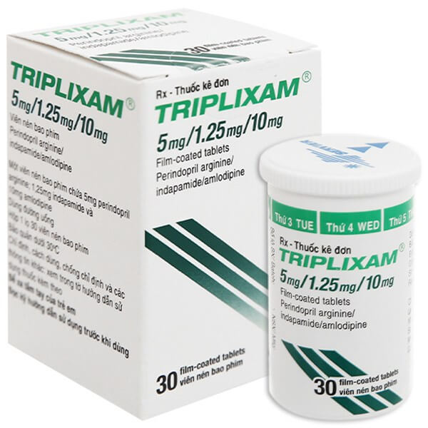 Triplixam 5mg/1.25mg/10mg H30v