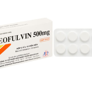Griseofulvin 500mg Mekophar