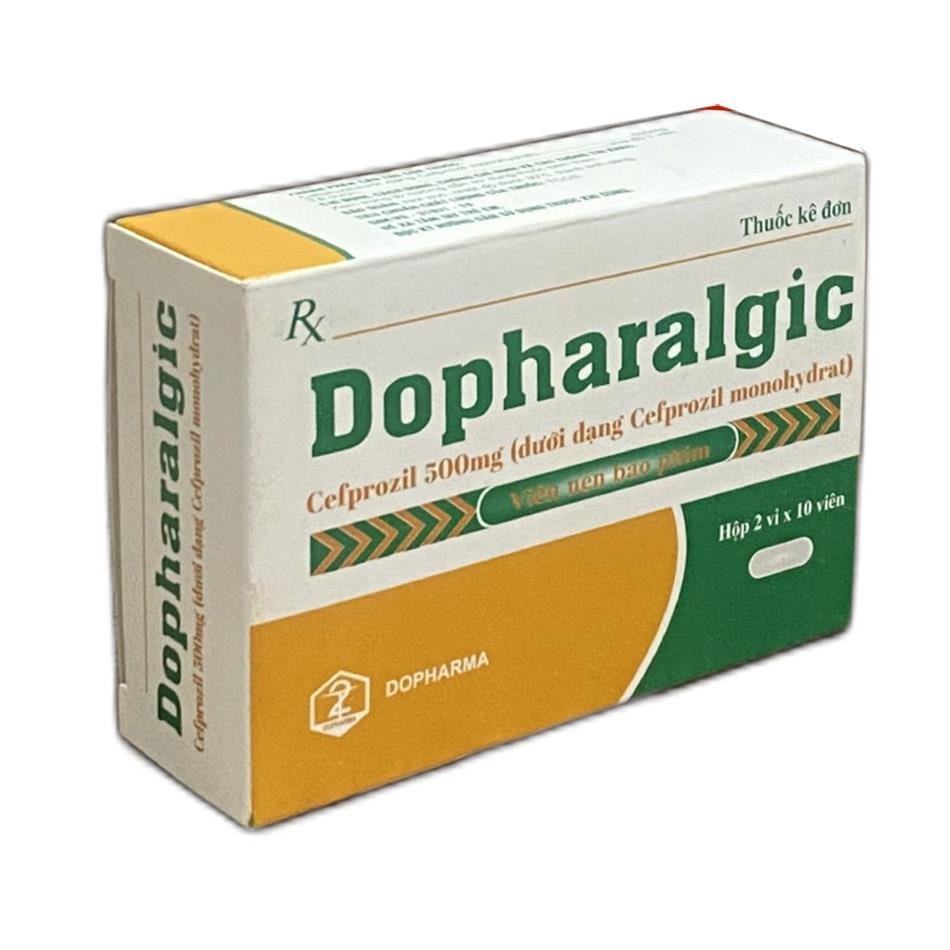 Dopharalgic 500mg H20v