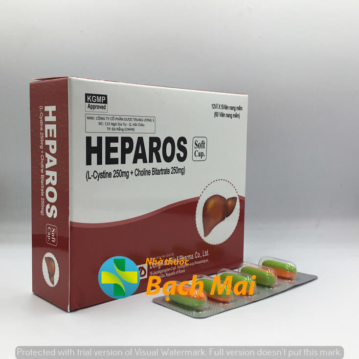 Heparos 250mg H60v