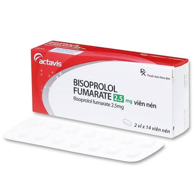 Bisoprolol Fumarate 2.5mg H28v