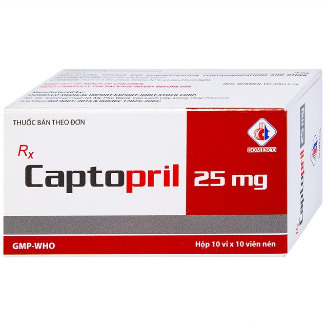 Captopril 25mg H100v