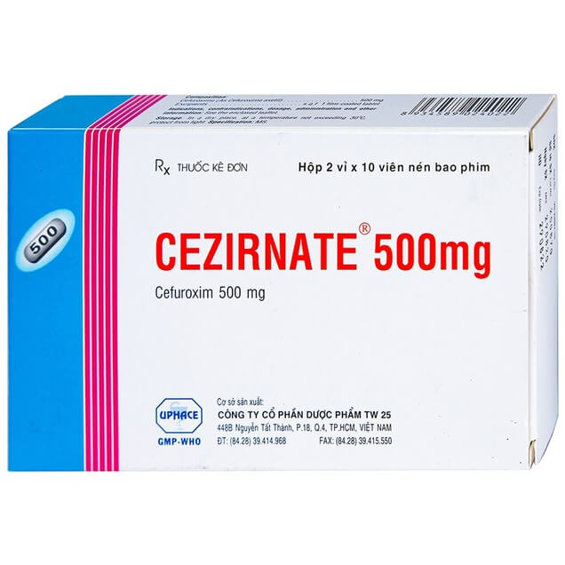 Cezirnate 500mg H20v