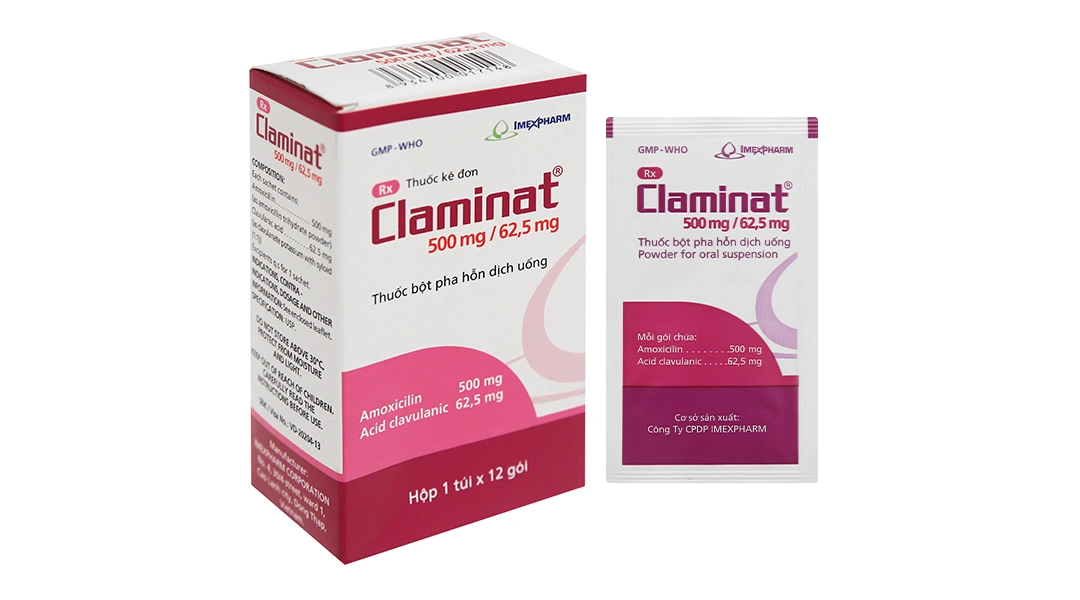 Claminat 500mg/62.5mg