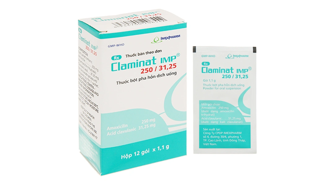 Claminat IMP 250/31.25