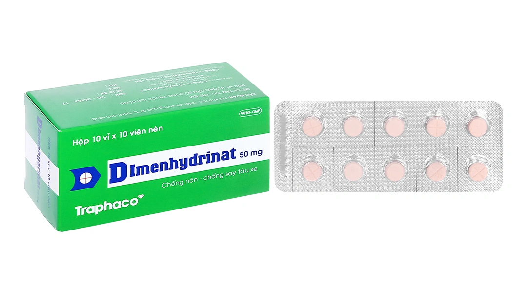 Dimenhydrinat 50mg H100v