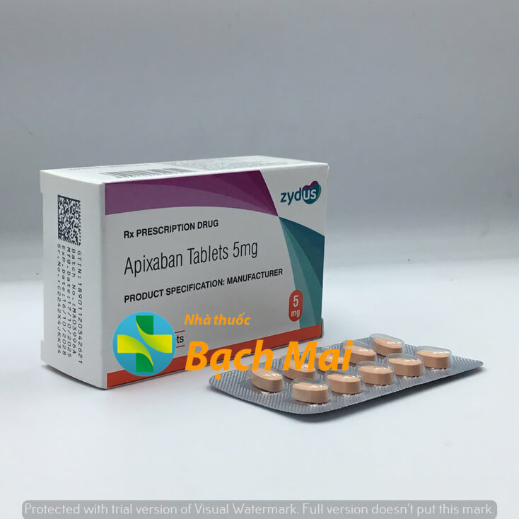 Apixaban Tablets 5mg H30v