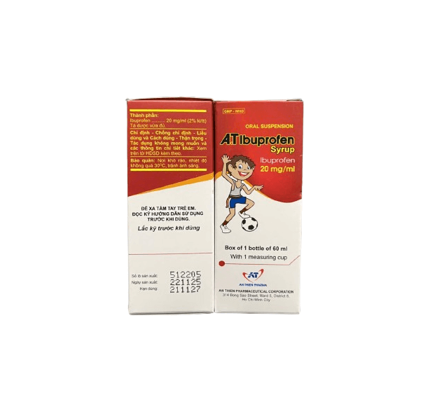 A.T Ibuprofen 20mg/ml 60ml