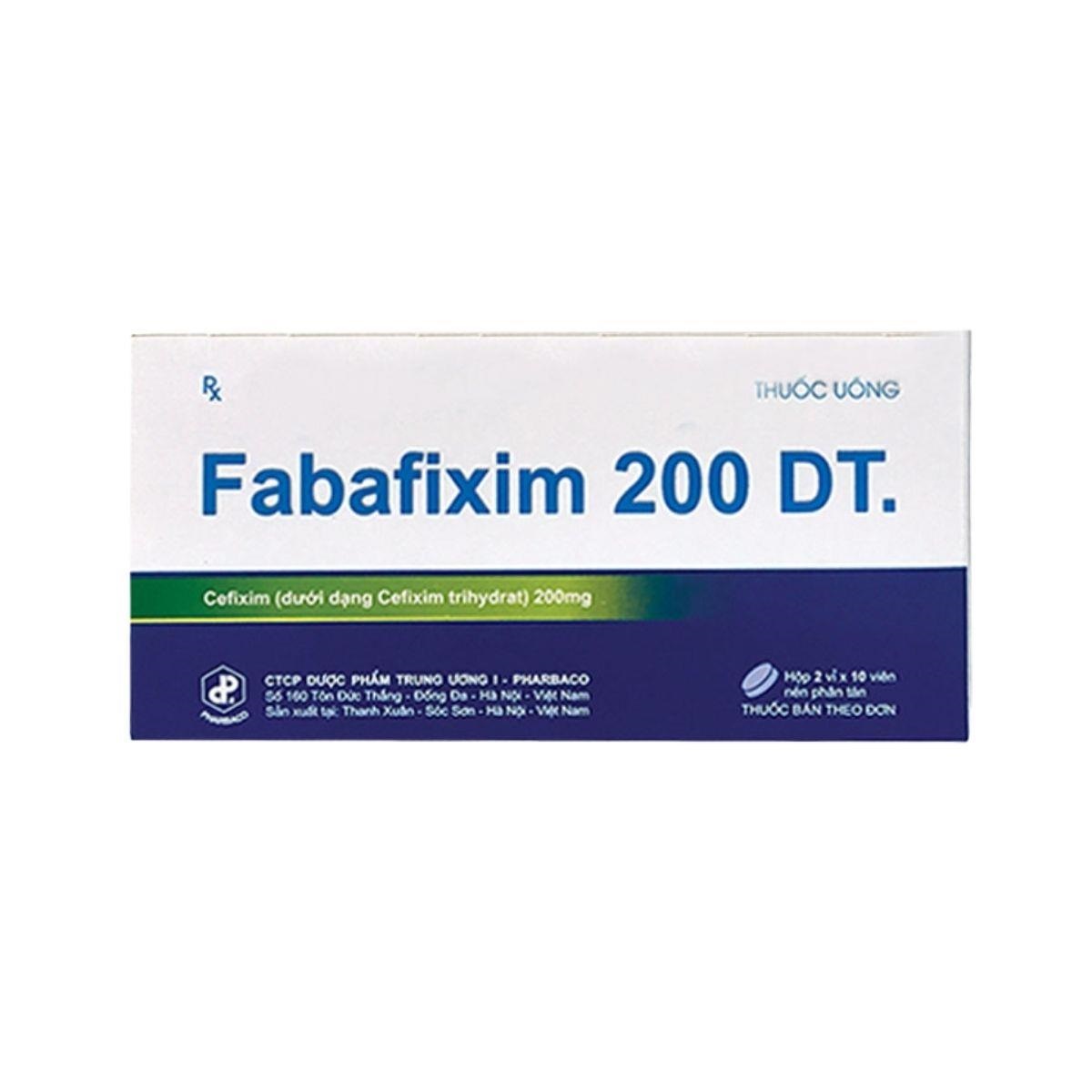 Fabafixim 200 DT. H20v