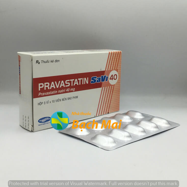 Pravastatin Savi 40 H30v
