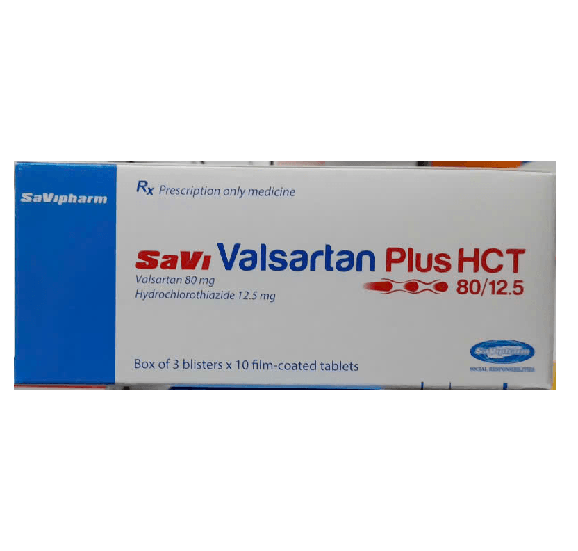 Savi Valsartan Plus HCT 80/12.5 H30v