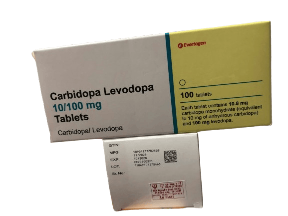 Carbidopa Levodopa 10/100mg Tablets