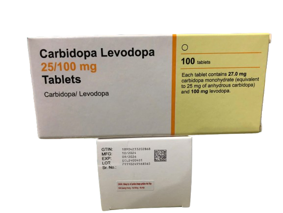 Carbidopa Levodopa 25/100mg