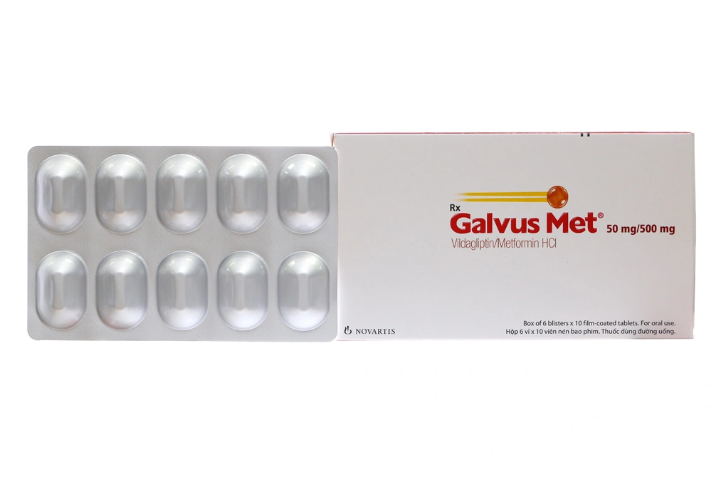 Galvus Met 50mg/500mg H60v