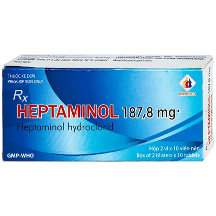 Heptaminol 187.8mg H20v