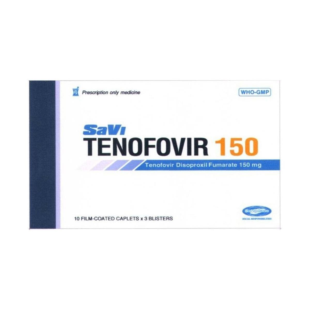 SaVi Tenofovir 150 H30v