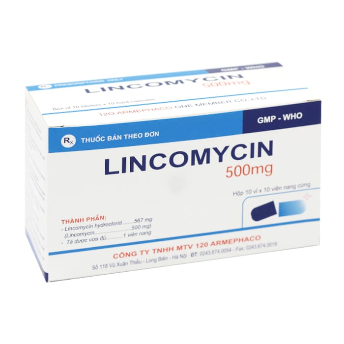 Lincomycin 500mg Armephaco H100v