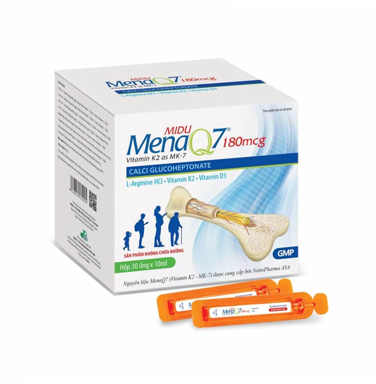 Midu MenaQ7 180mcg