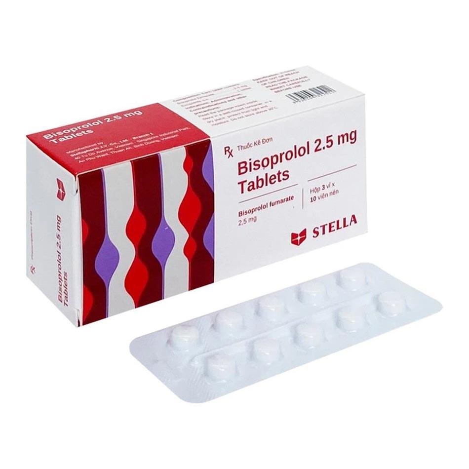 Bisoprolol Tablets 2.5mg H30v