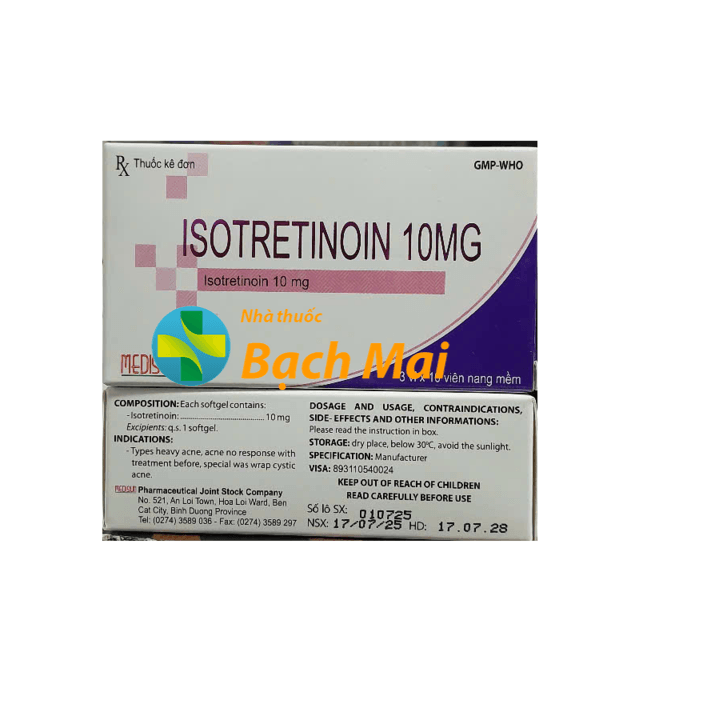 Isotretinoin 10mg H30v
