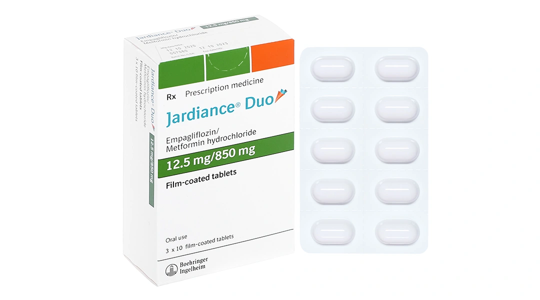 Jardiance Duo 12.5mg/850mg H30v