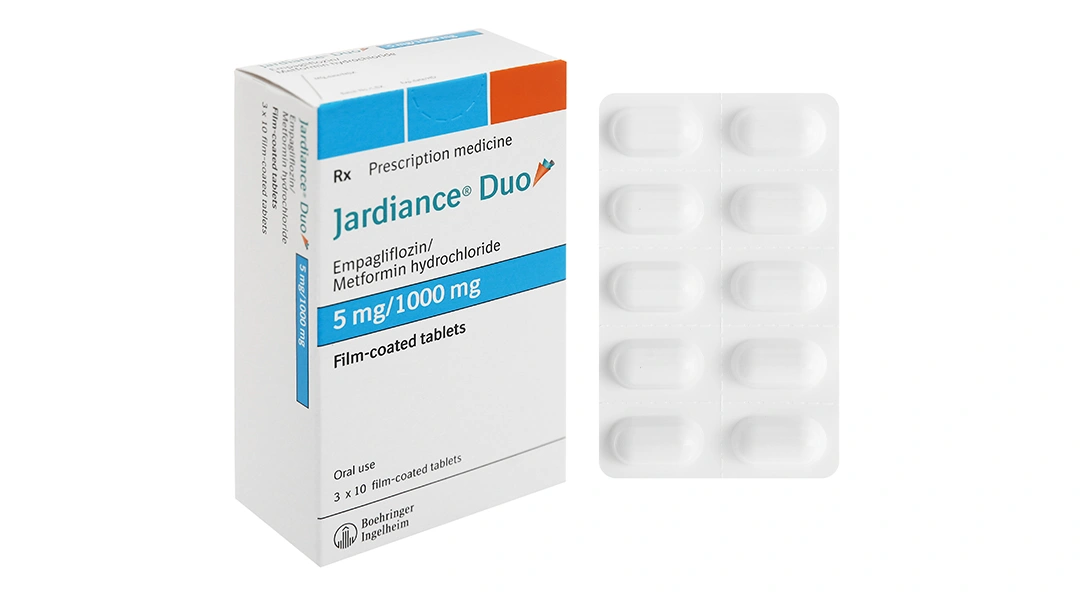 Jardiance Duo 5mg/1000mg H30v