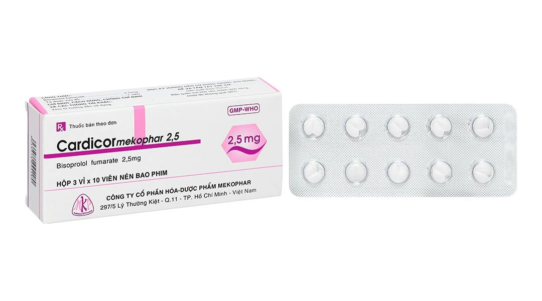 CardicorMekophar 2.5mg H30v