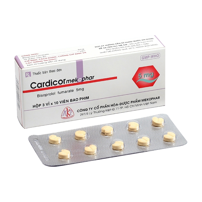CardicorMekophar 5mg H30v