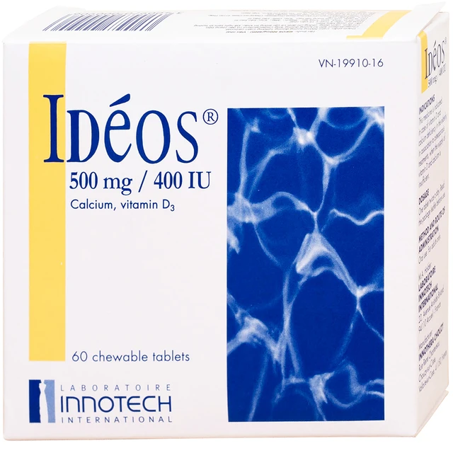 Ideos 500mg/400IU