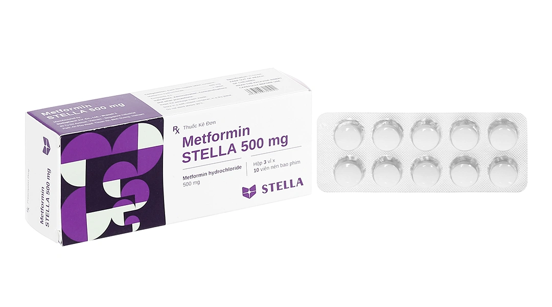 Metformin Stella 500mg H30v