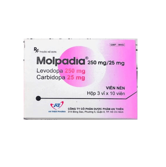 Molpadia 250mg/25mg H30v
