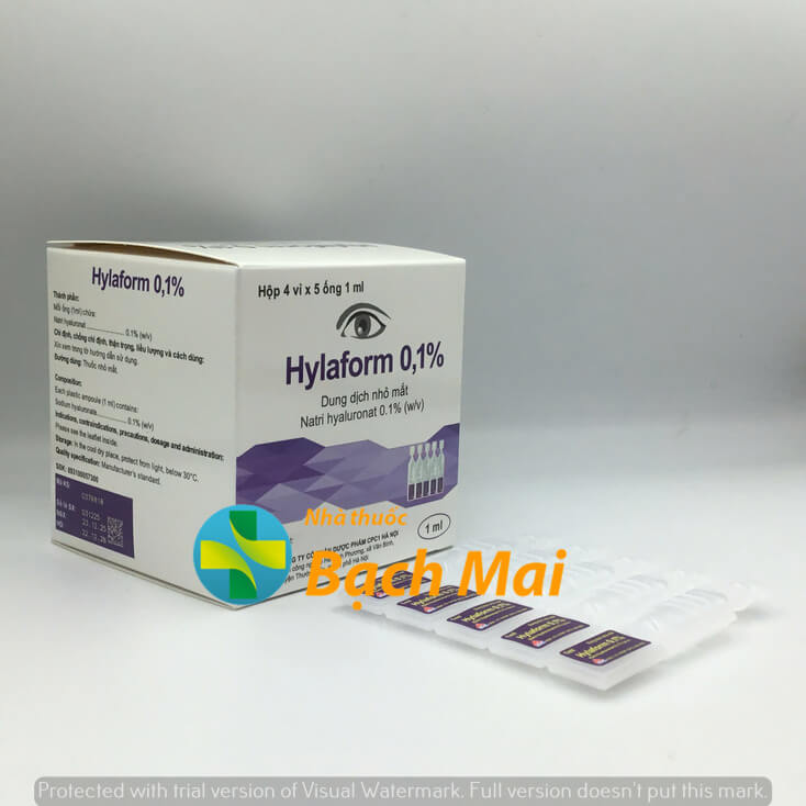 Hylaform 0,1% 1ml