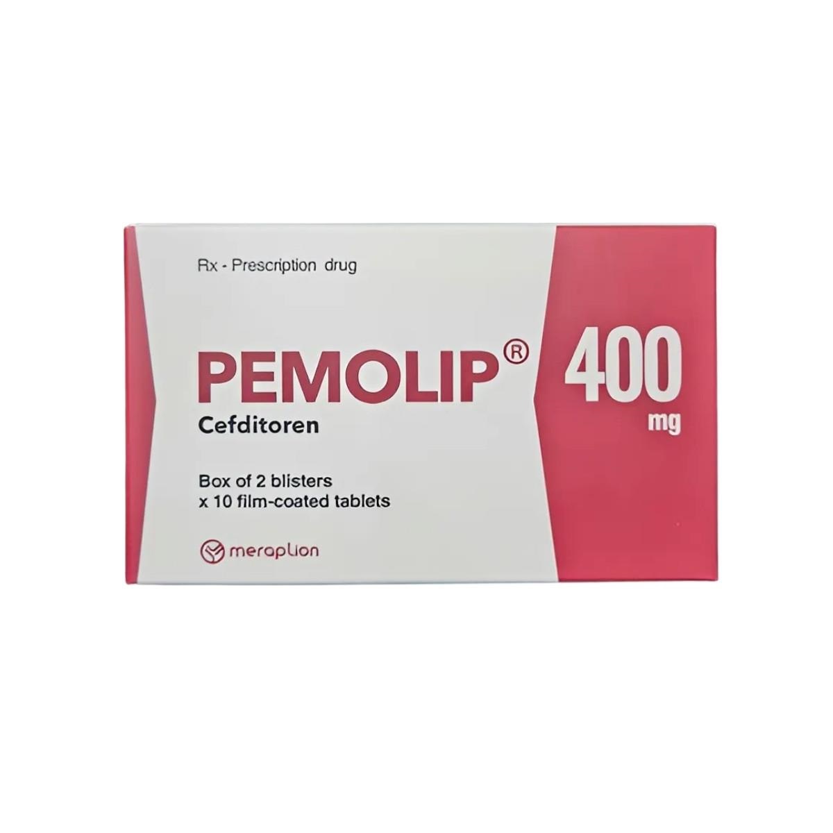 Pemolip 400mg H20v