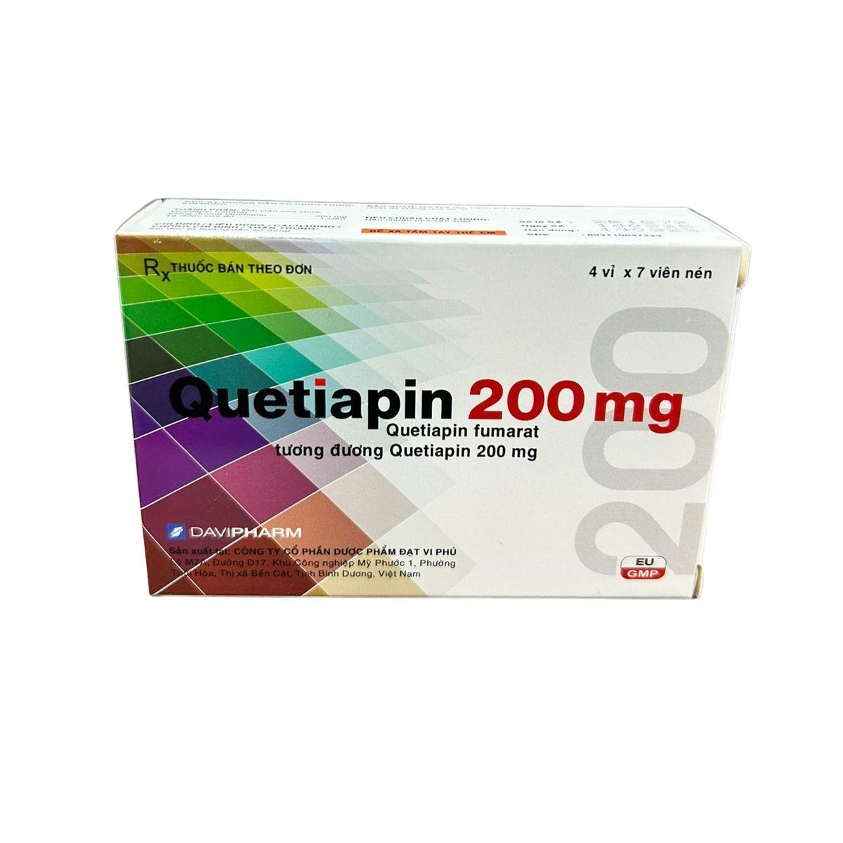 Quetiapin 200mg H28v