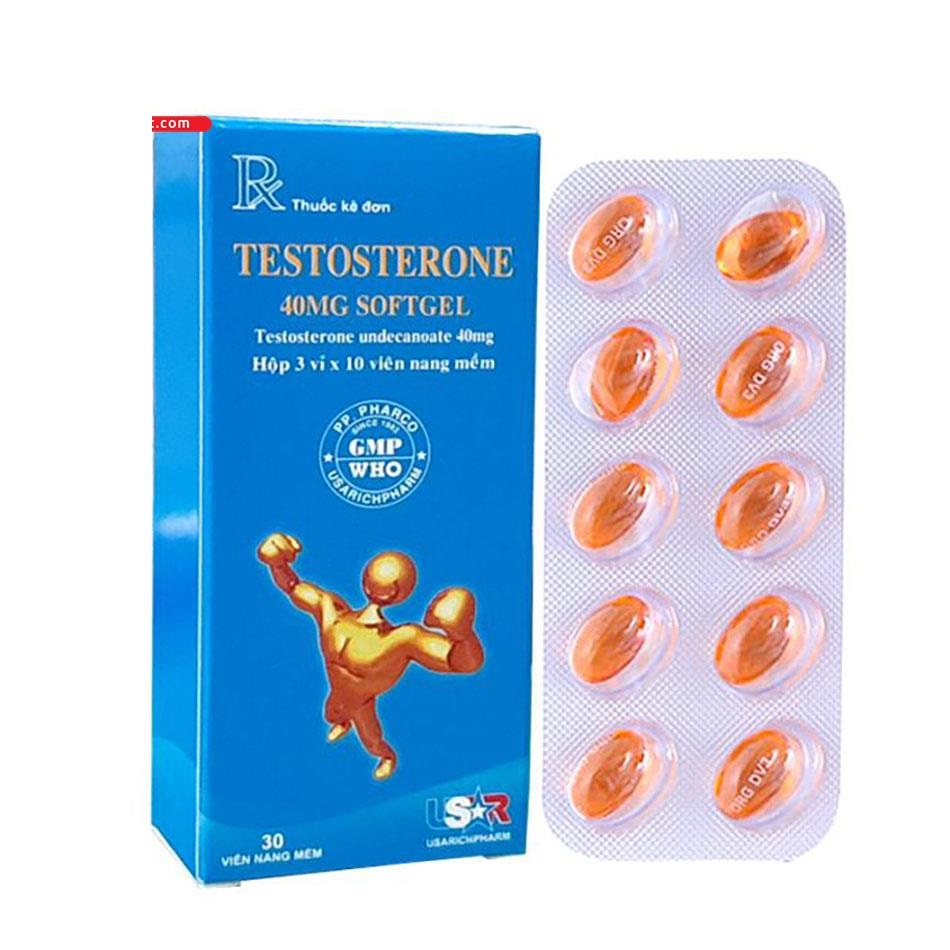 Testosterone 40mg Softgel